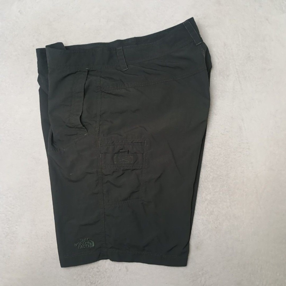 The North Face Shorts Mens 38 Gray 10" Nylon Quick Dry Pockets Ripstop Hiking